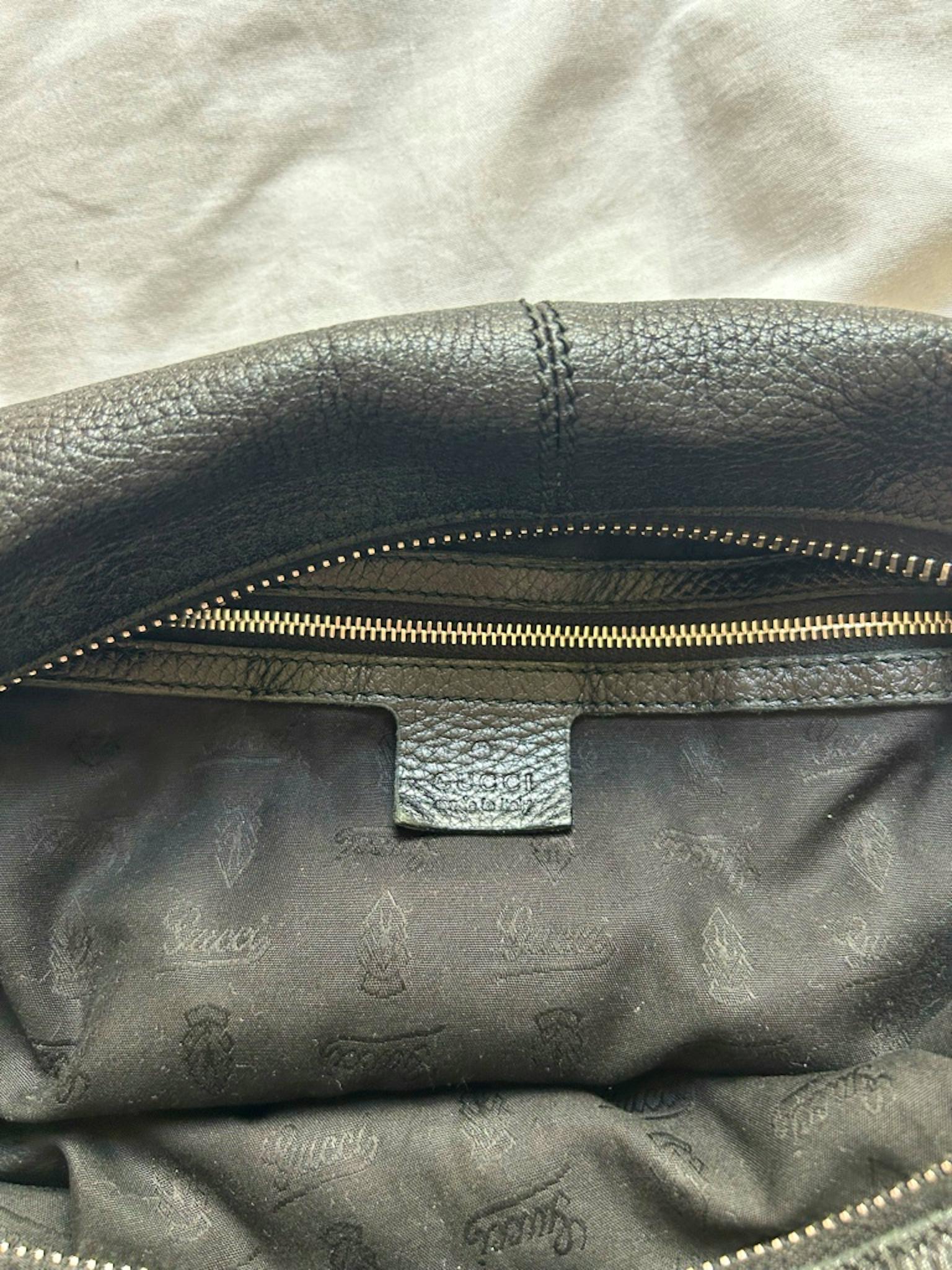 Gucci Archive Bamboo Leather ShoulderBag - ARCHIVESTOCK