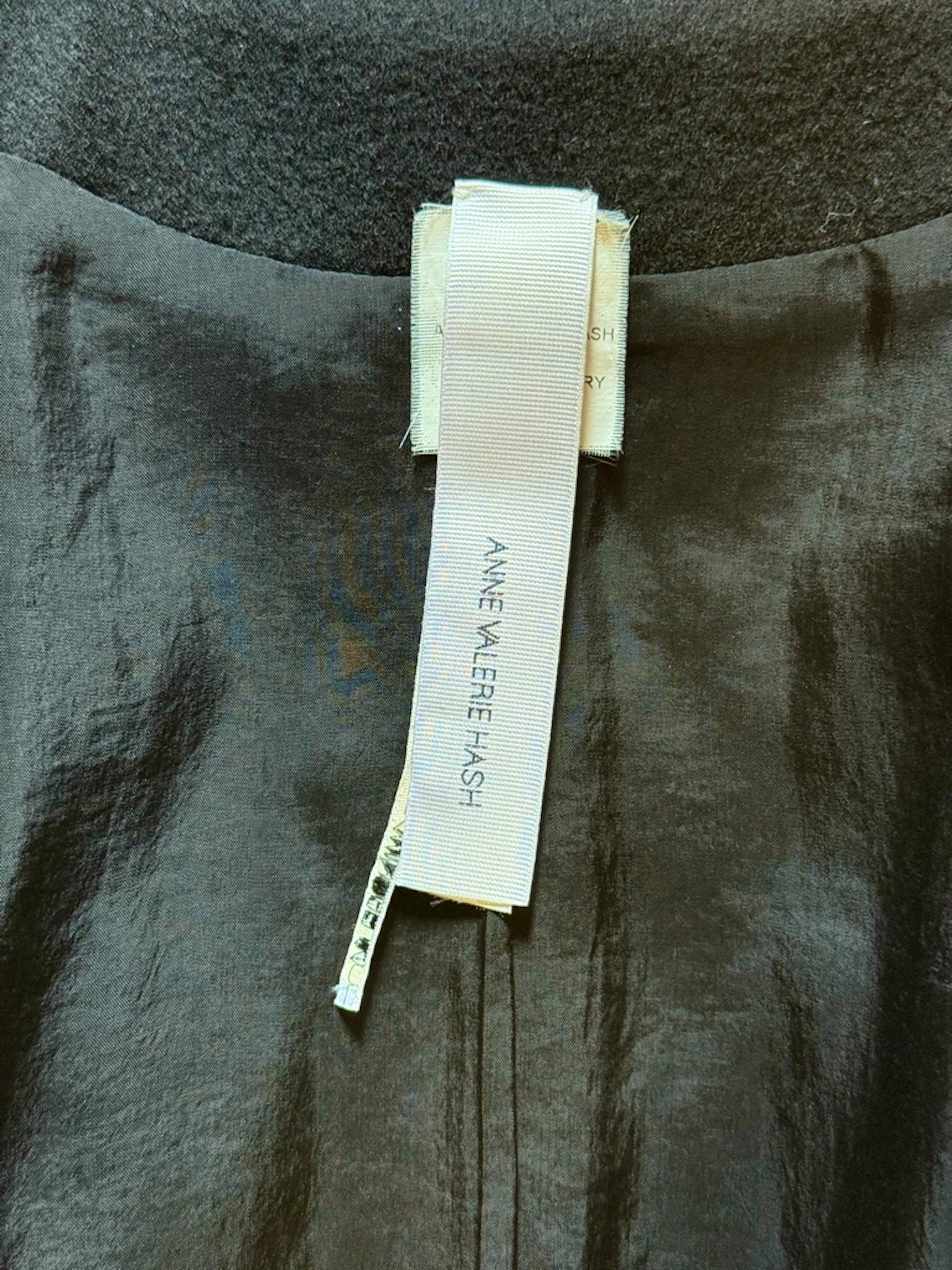 ANNE VALERIE HASH/VIRGIN WOOL COAT - ARCHIVESTOCK