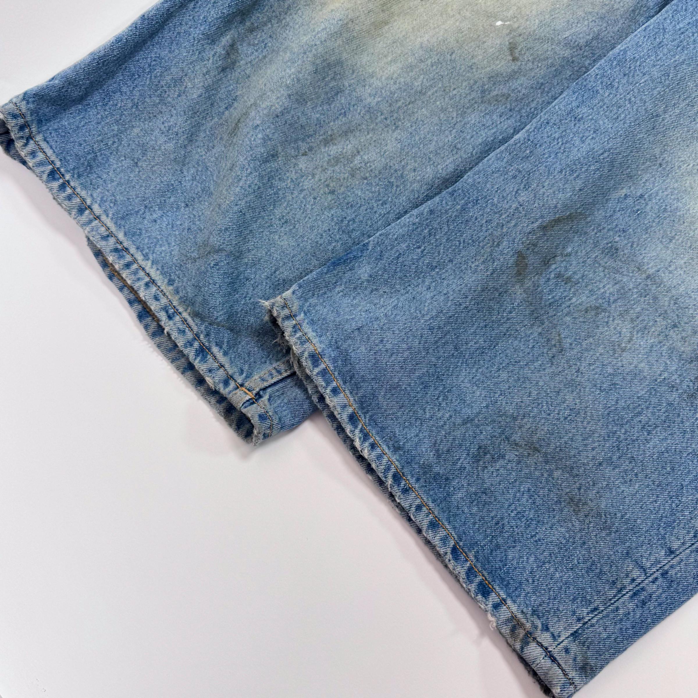 Acne Studios 2023M SUPER BAGGY JEANS 44 ブルー - ARCHIVESTOCK