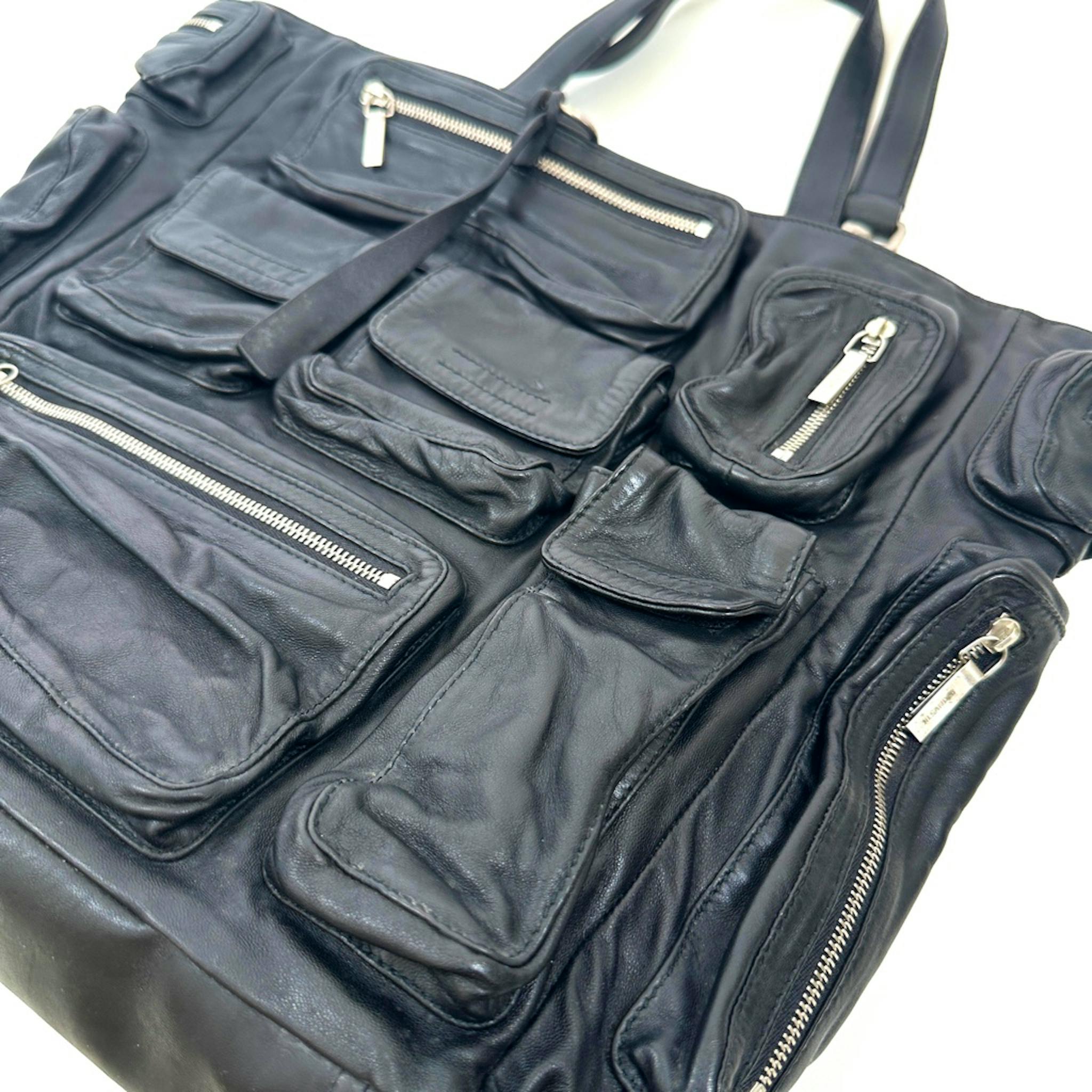 超希少◇Jil Sander ジルサンダー 2003年 エディターズバッグ トート 