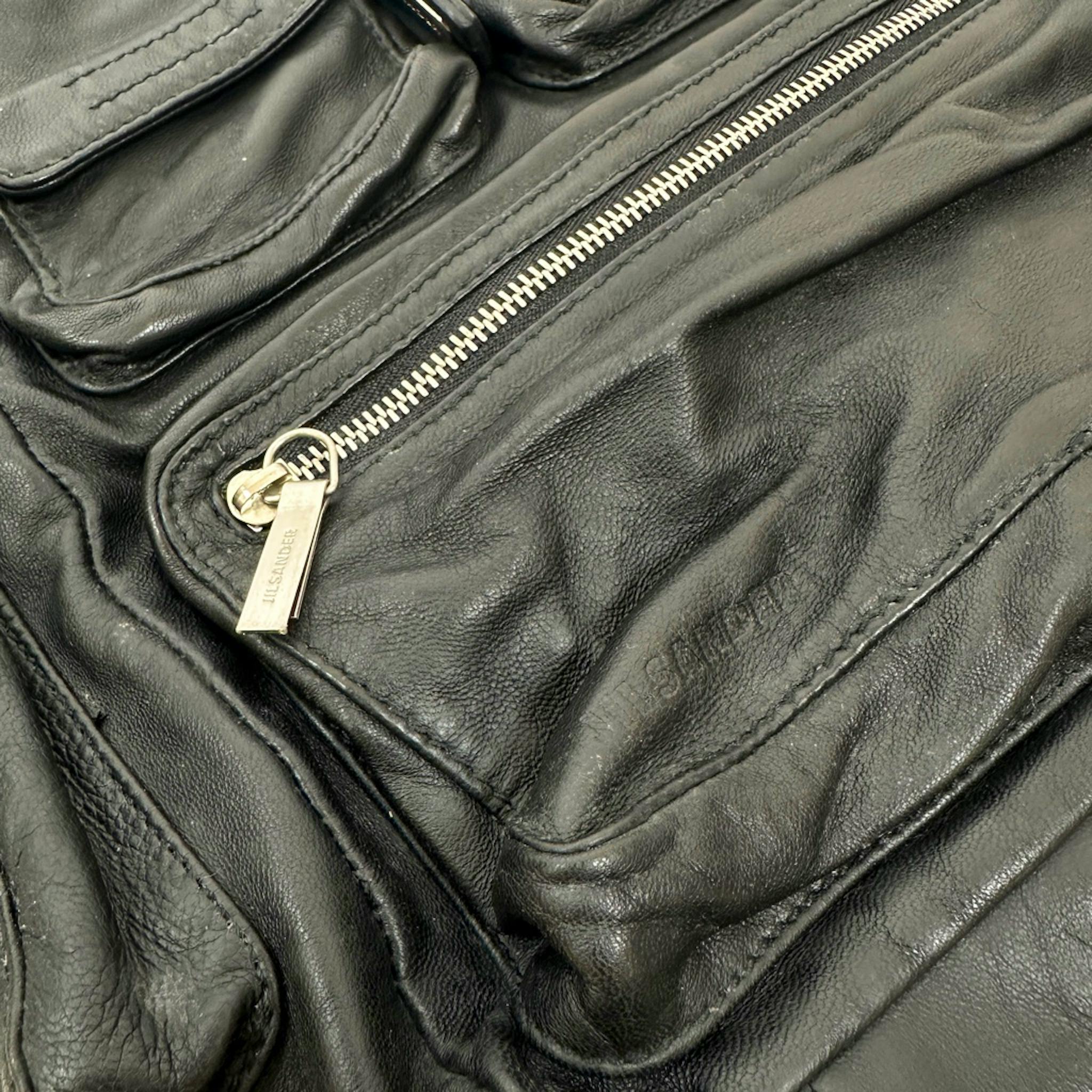 超希少◇Jil Sander ジルサンダー 2003年 エディターズバッグ トート 