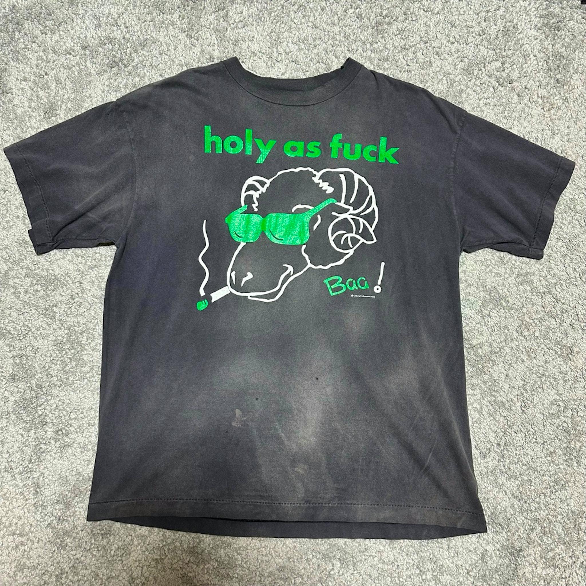 Saint Michael 24ss HOLY AS FUCK Tシャツ - ARCHIVESTOCK