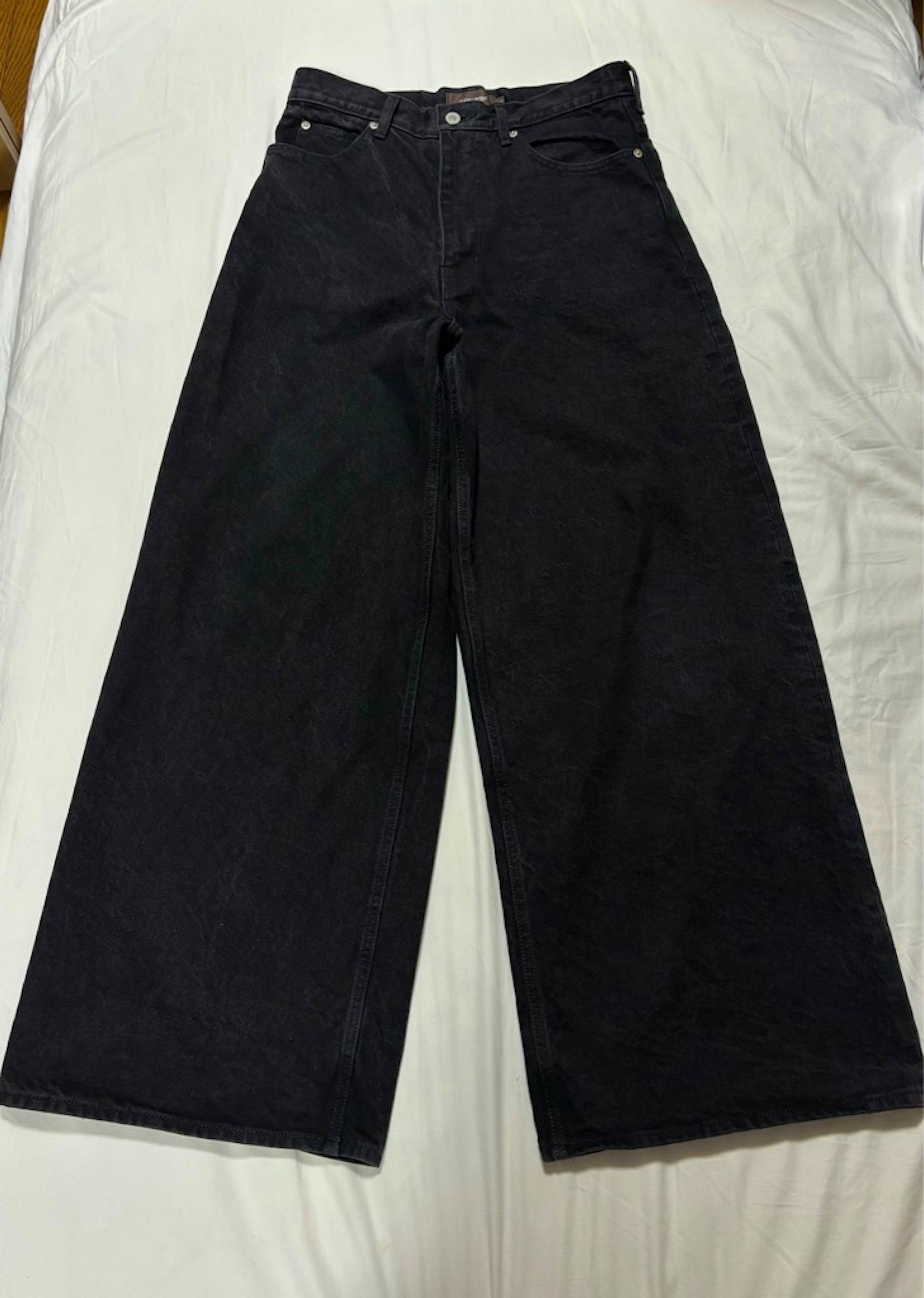 25aw MASU BOYS BAGGY JEANS BLACK - ARCHIVESTOCK
