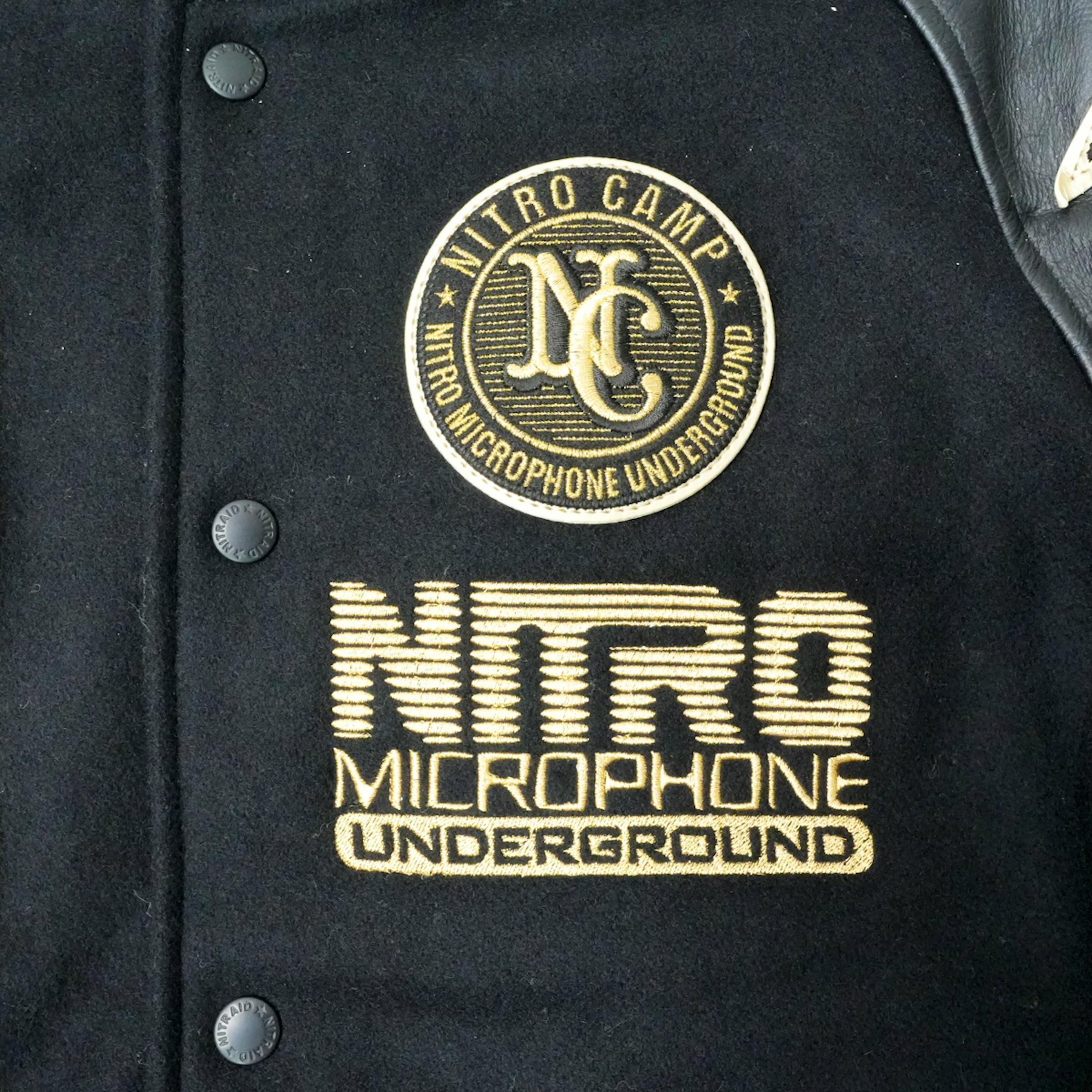 NITRO MICROPHONE UNDERGROUND 10TH ANNIVERSARY STADIUM JACKET 
