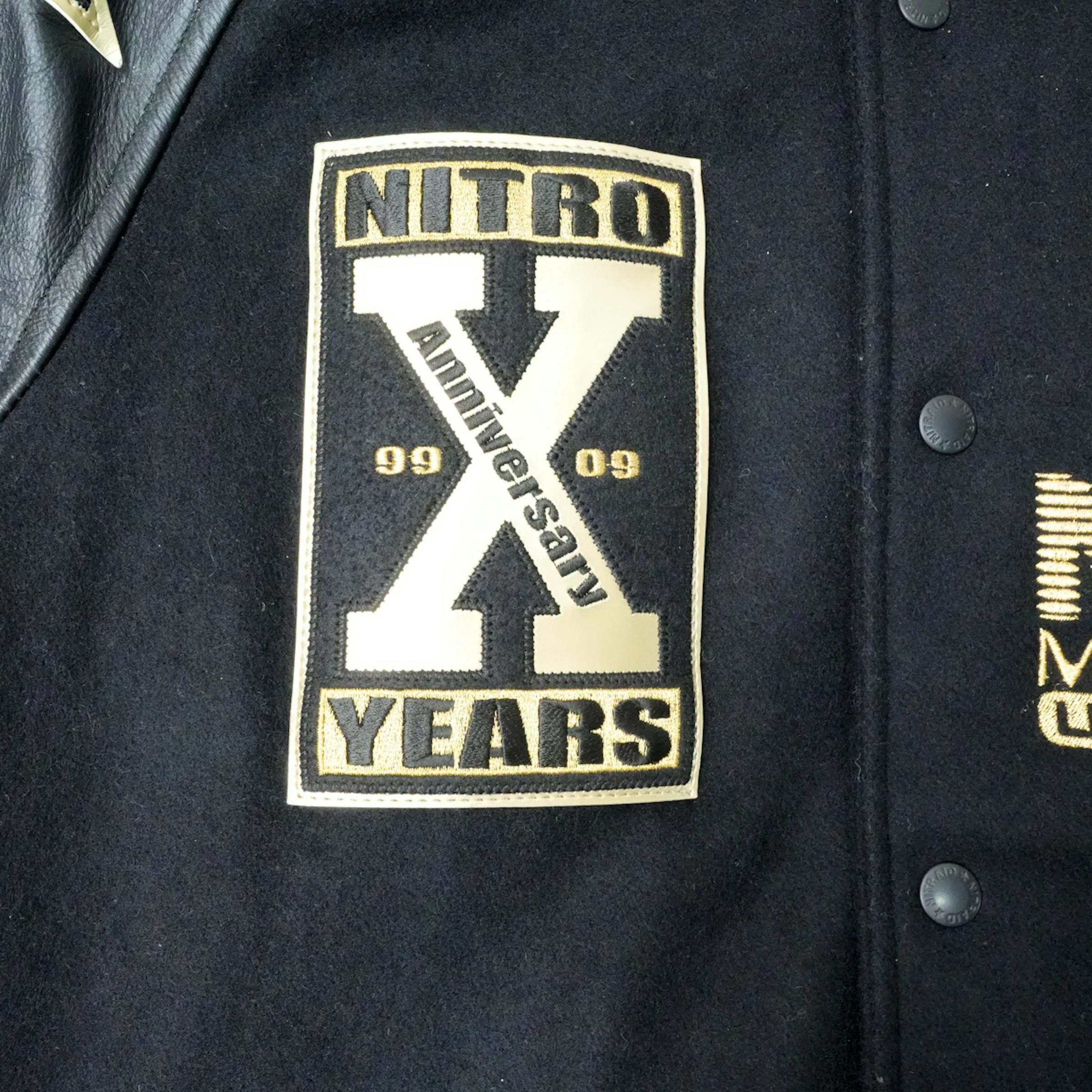 NITRO MICROPHONE UNDERGROUND 10TH ANNIVERSARY STADIUM JACKET 
