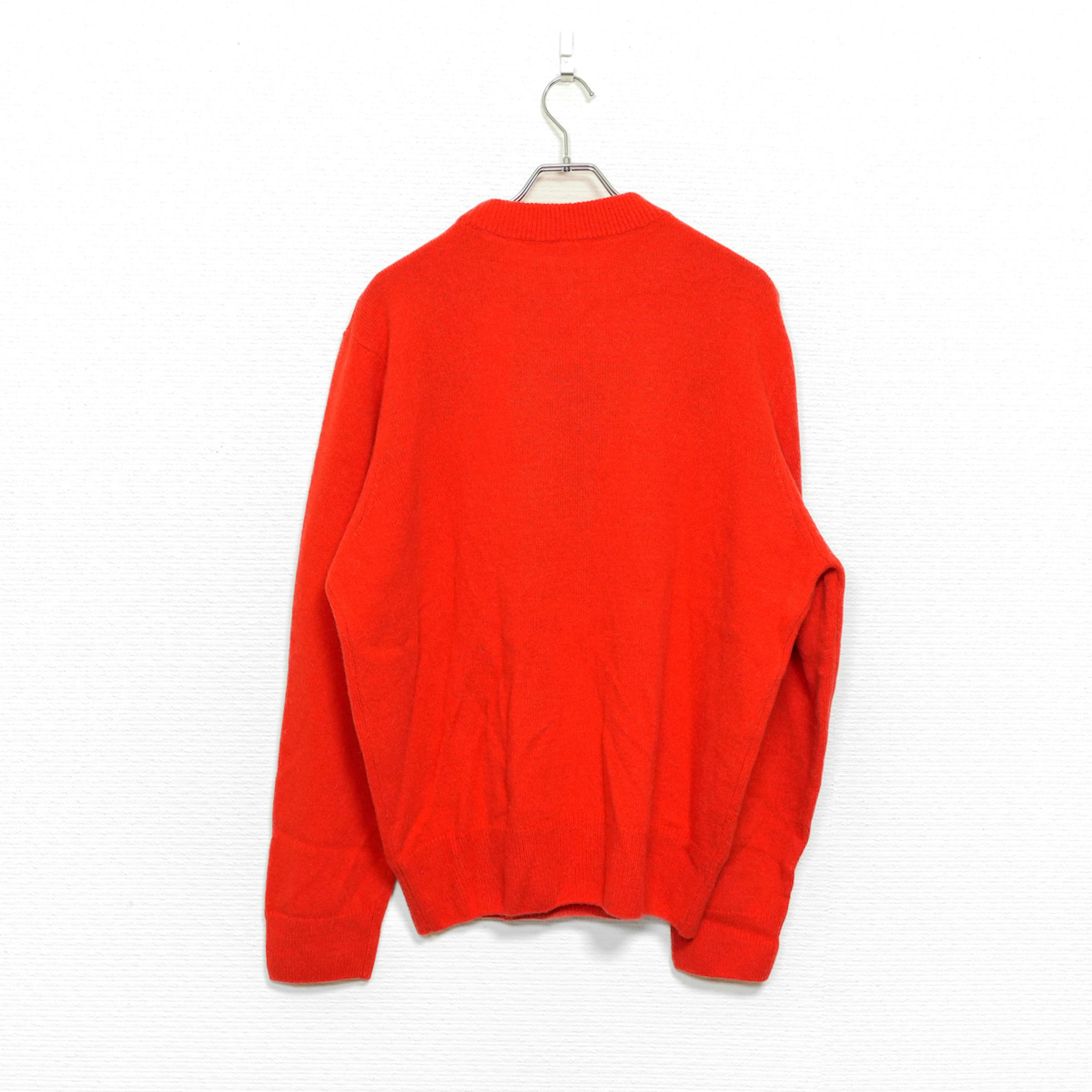 SUNFLOWER MOON LOVE KNIT RED - ARCHIVESTOCK