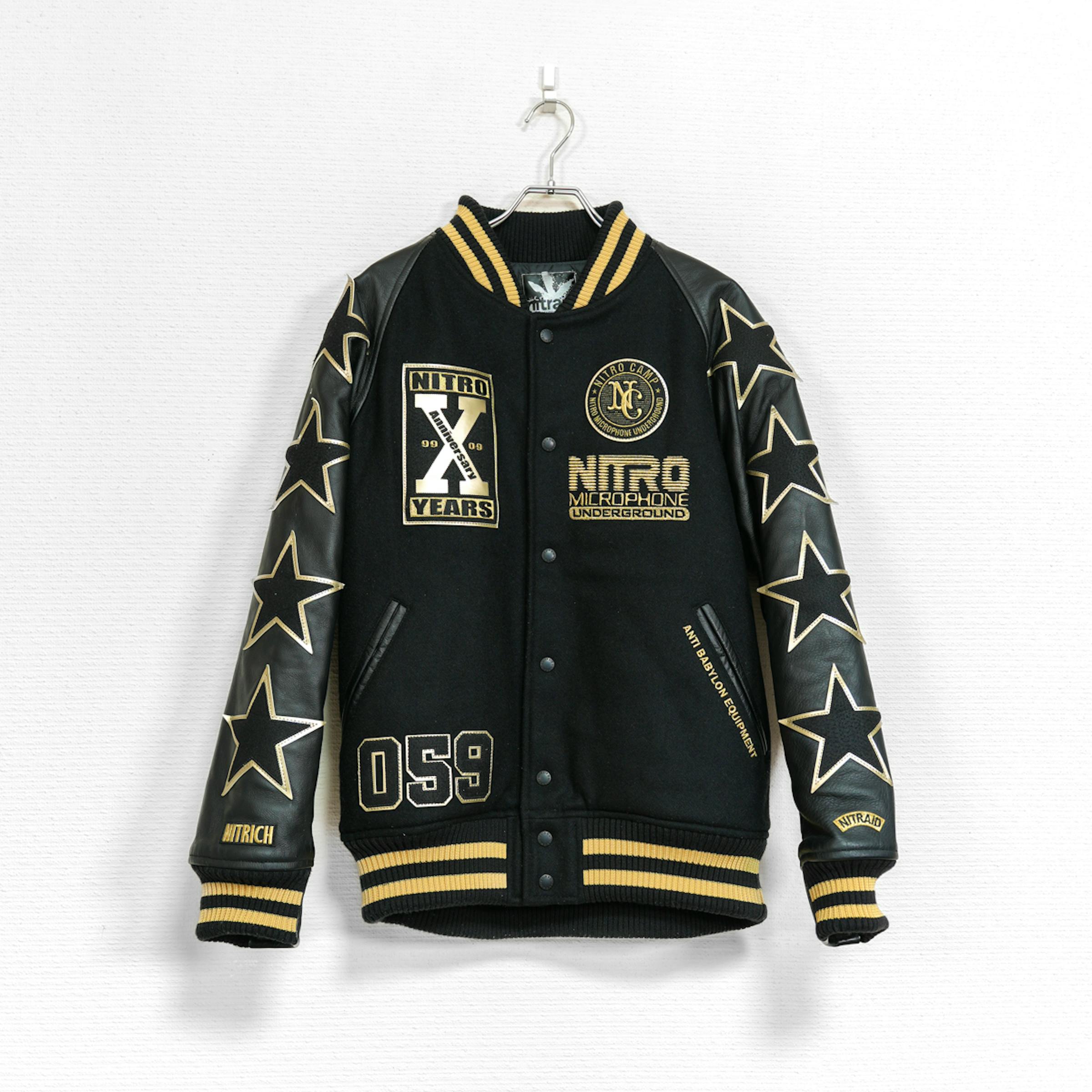 NITRO MICROPHONE UNDERGROUND 10TH ANNIVERSARY STADIUM JACKET 