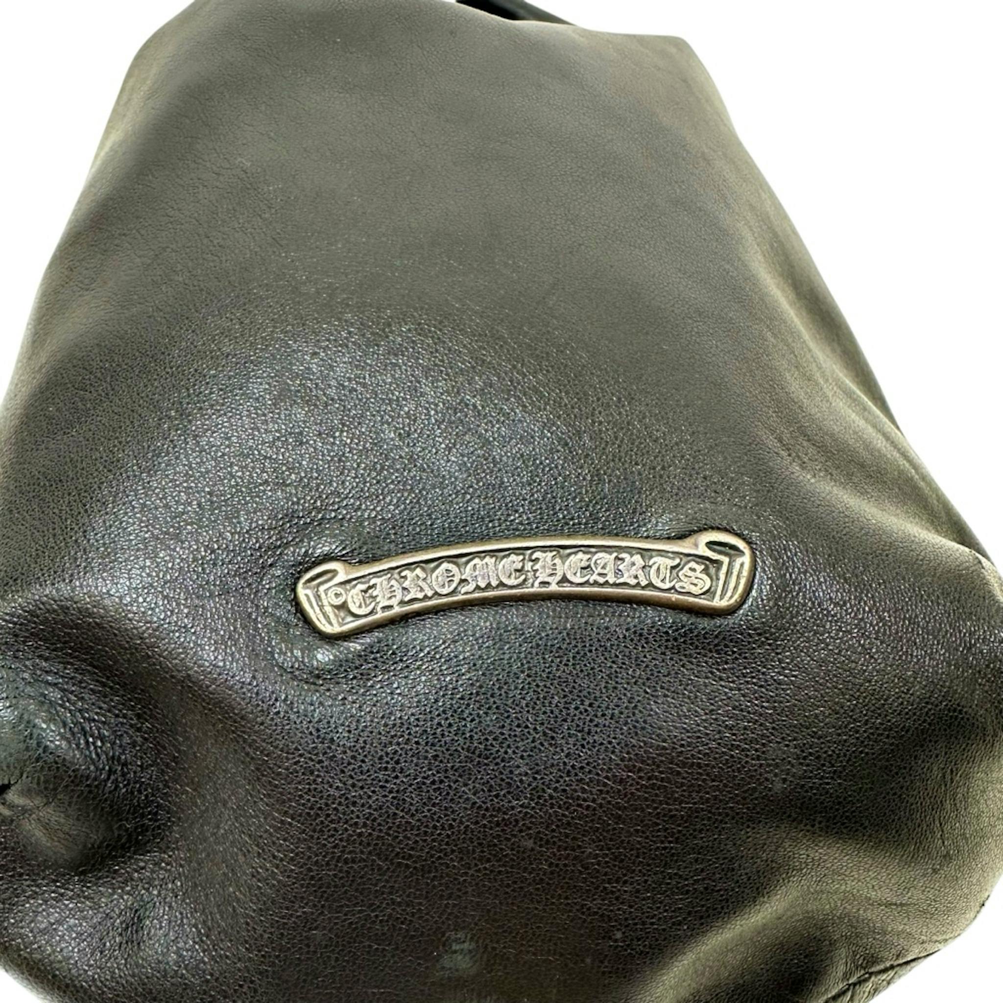 超希少◇Chrome Hearts クロムハーツ DRW STRNG SACK CRS PATCH クロス 