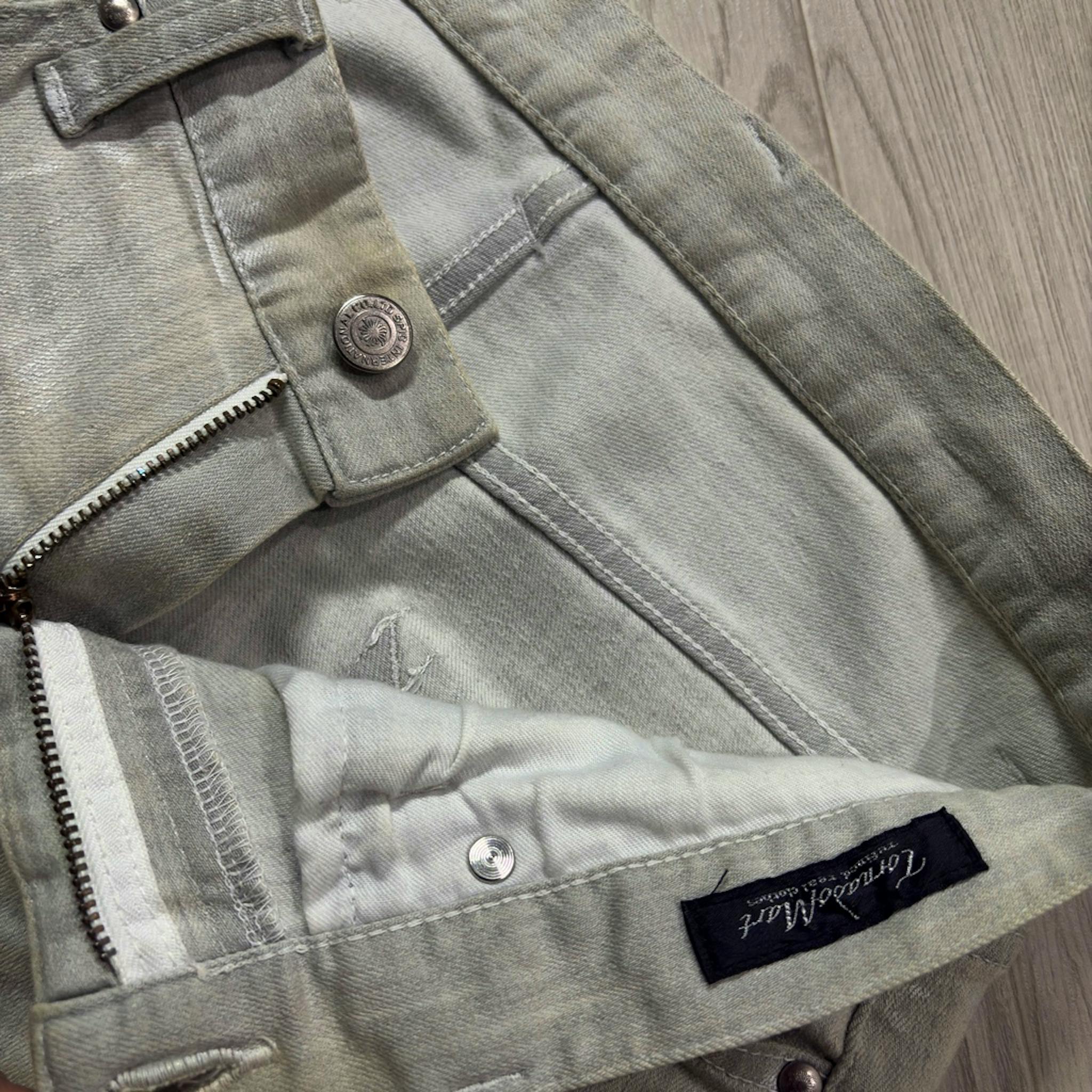 TORNADO MART PAINTED COATING FLEA DENIM - ARCHIVESTOCK