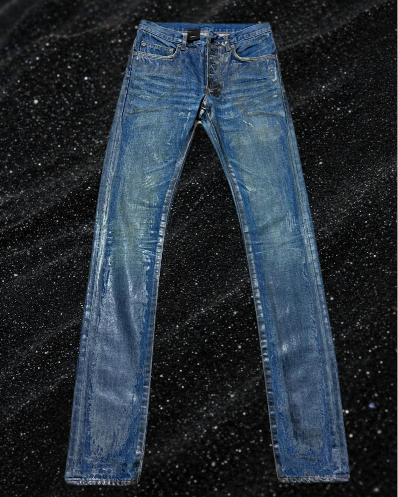 Dior homme luster crew mark ラスター 爪痕 デニム - ARCHIVESTOCK