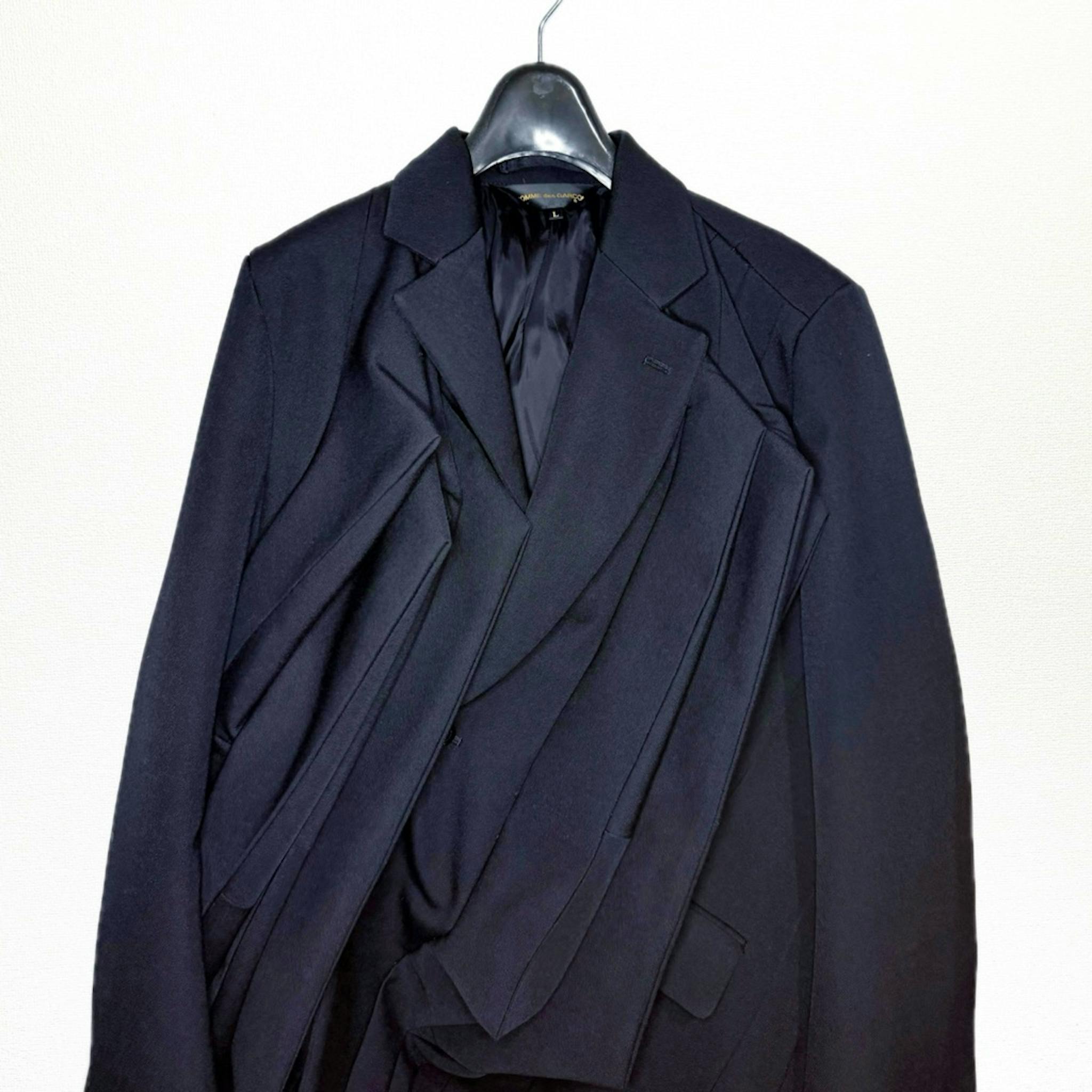 COMME des GARCONS 25AW アコーディオン ロングジャケット - ARCHIVESTOCK