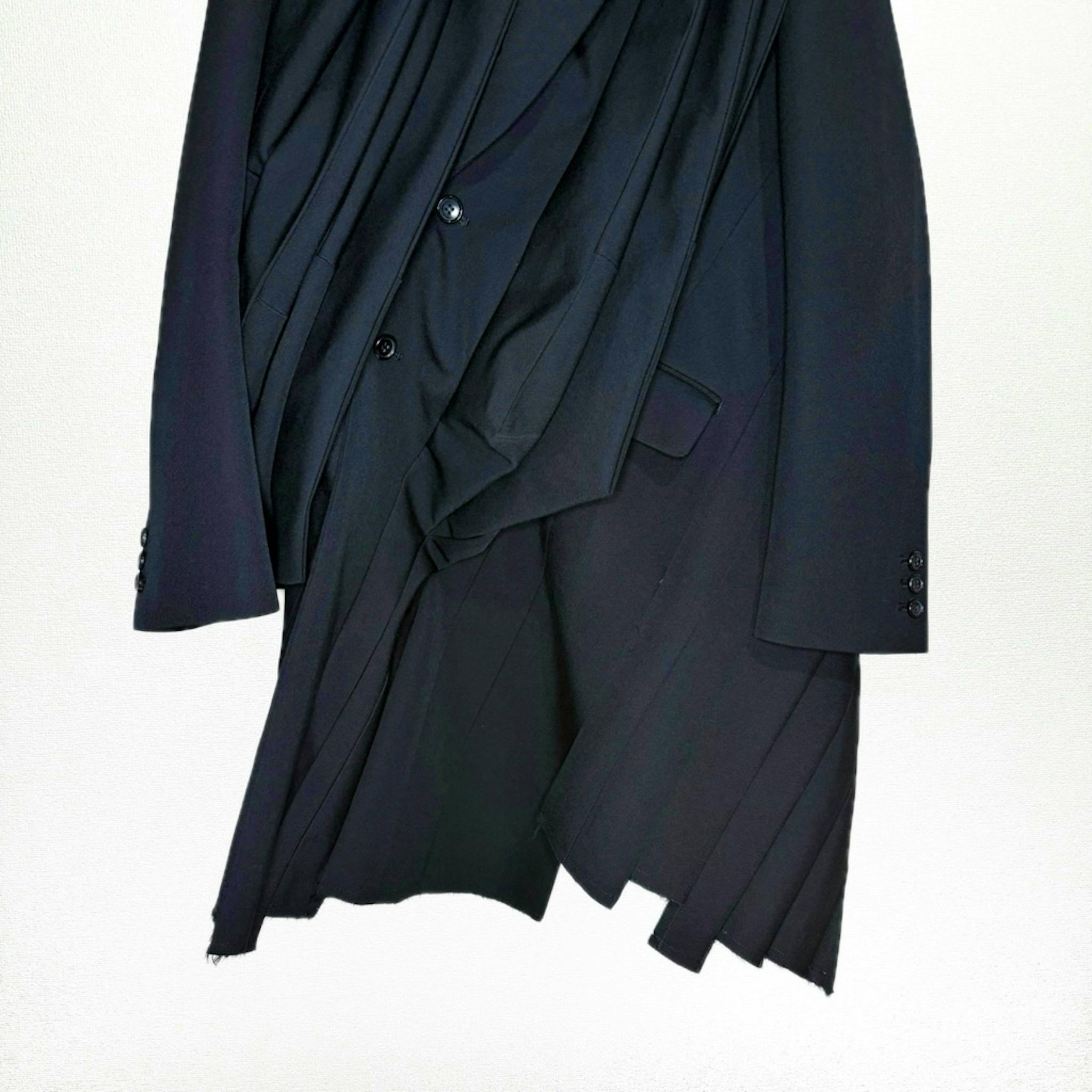 COMME des GARCONS 25AW アコーディオン ロングジャケット - ARCHIVESTOCK