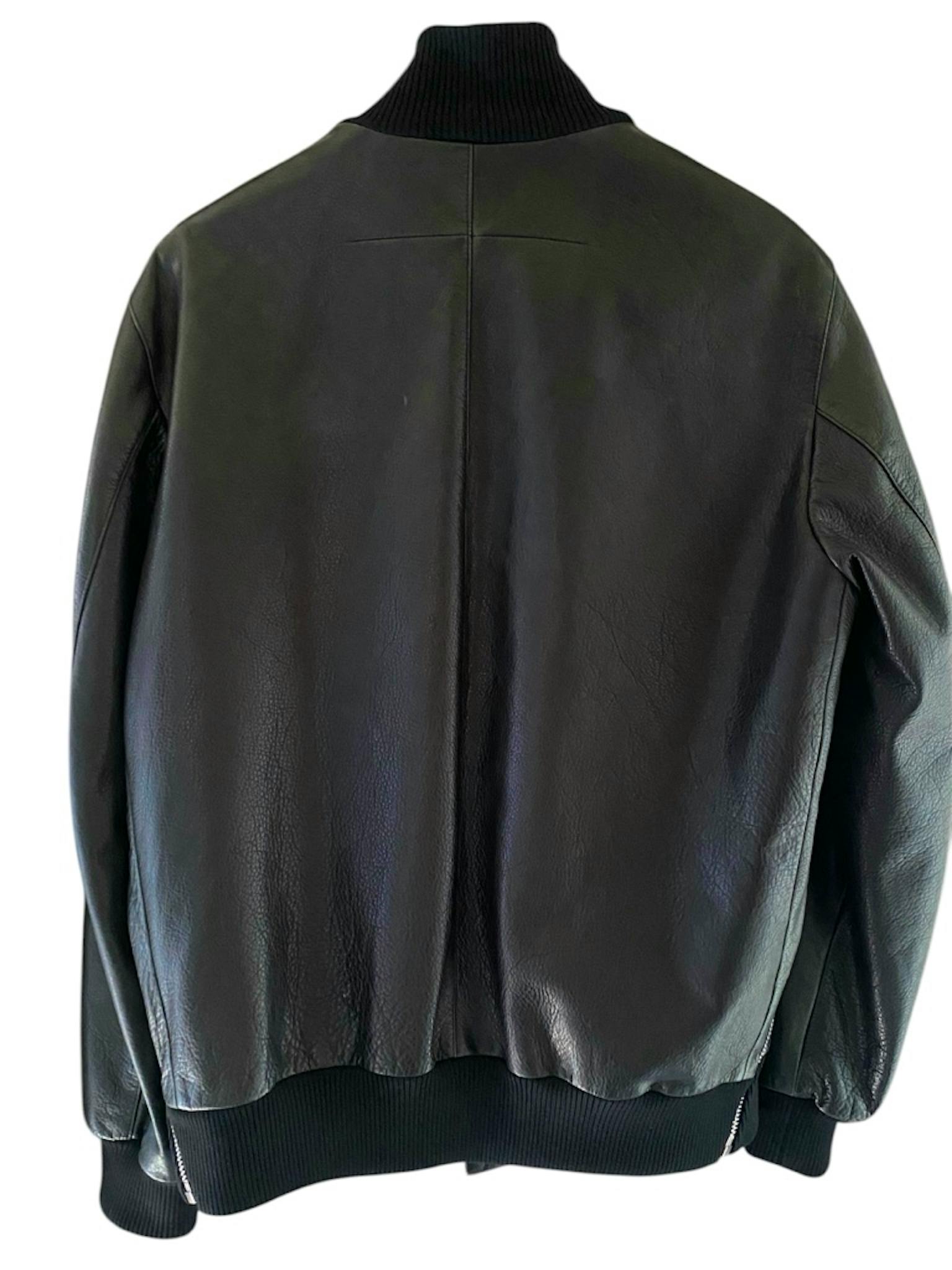 Givenchy 13AW レザージャケット 八の字ジップ リカルド・ティッシ 