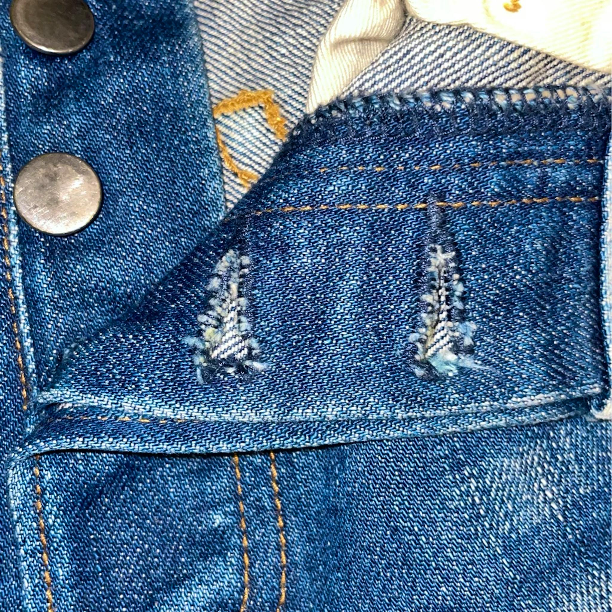 06AW エディ期 DIOR HOMME 爪痕 スキニーデニム 28 - ARCHIVESTOCK