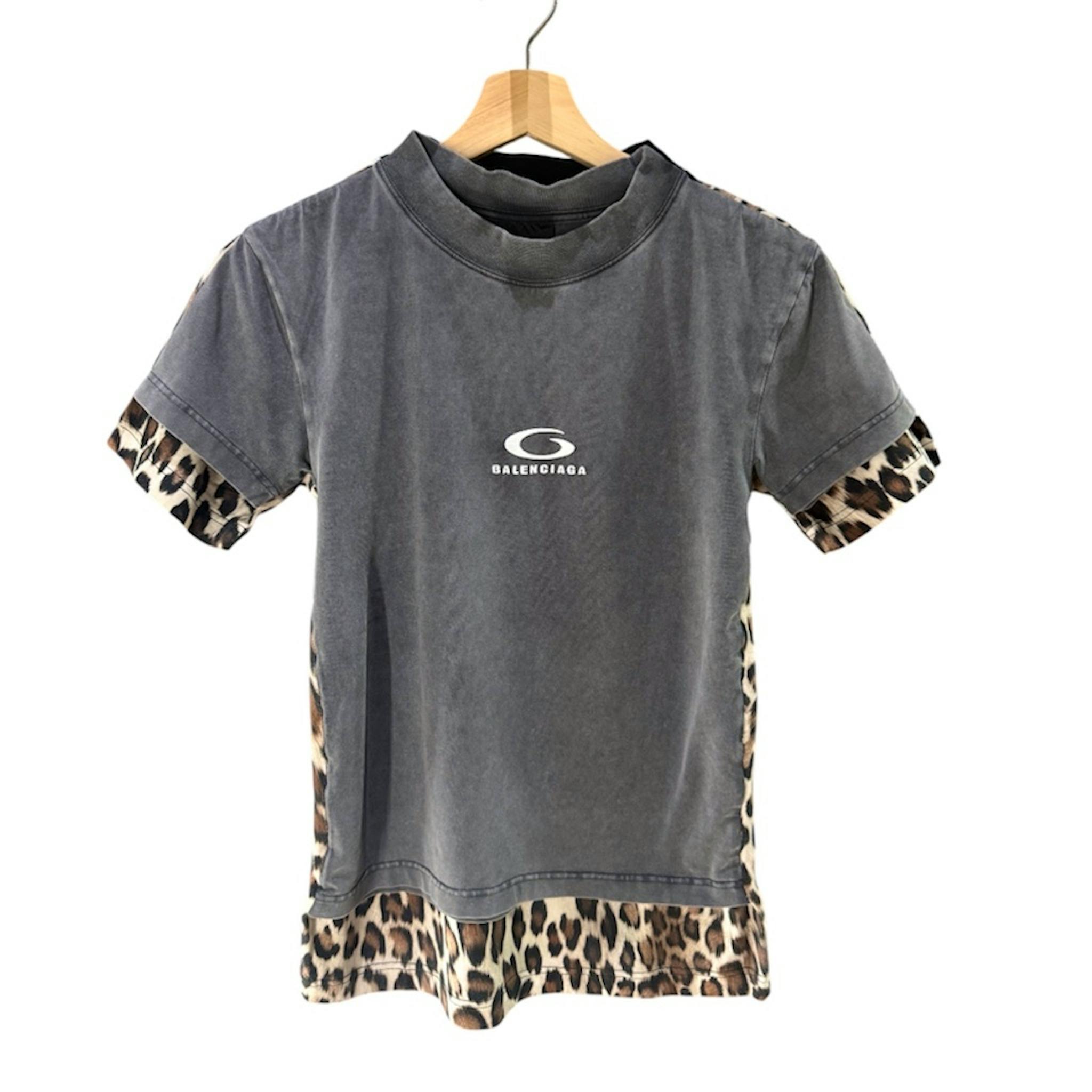 balenciaga レオパードドッキングtシャツ - ARCHIVESTOCK