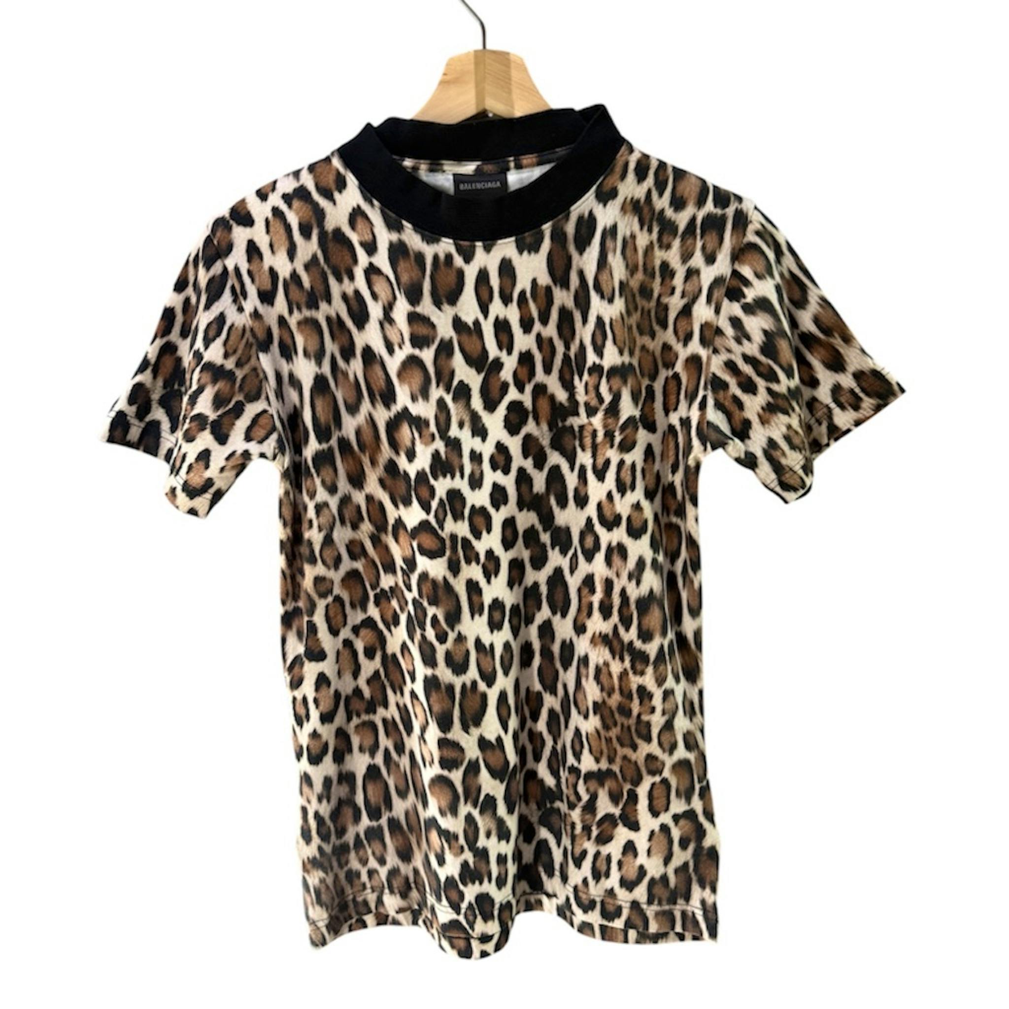 balenciaga レオパードドッキングtシャツ - ARCHIVESTOCK