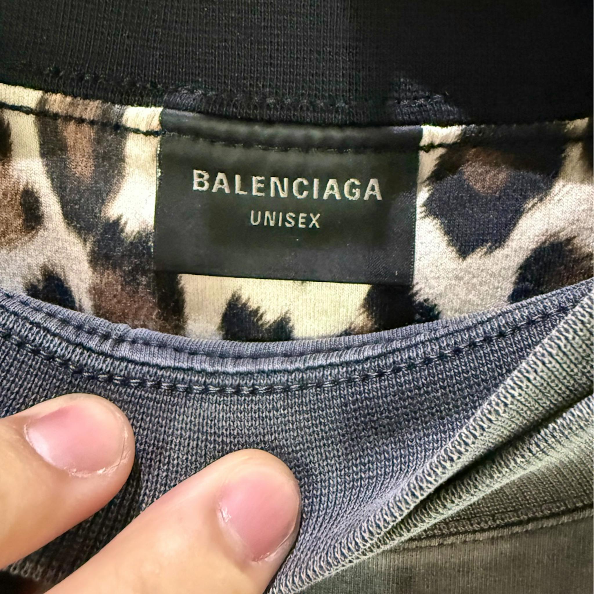 balenciaga レオパードドッキングtシャツ - ARCHIVESTOCK