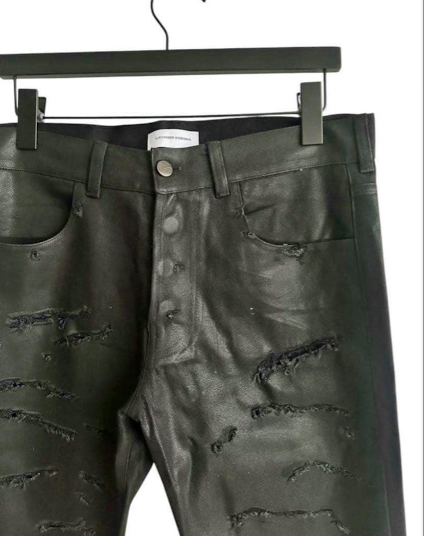 Alexander Digenova Thrashed Wax Denim - ARCHIVESTOCK