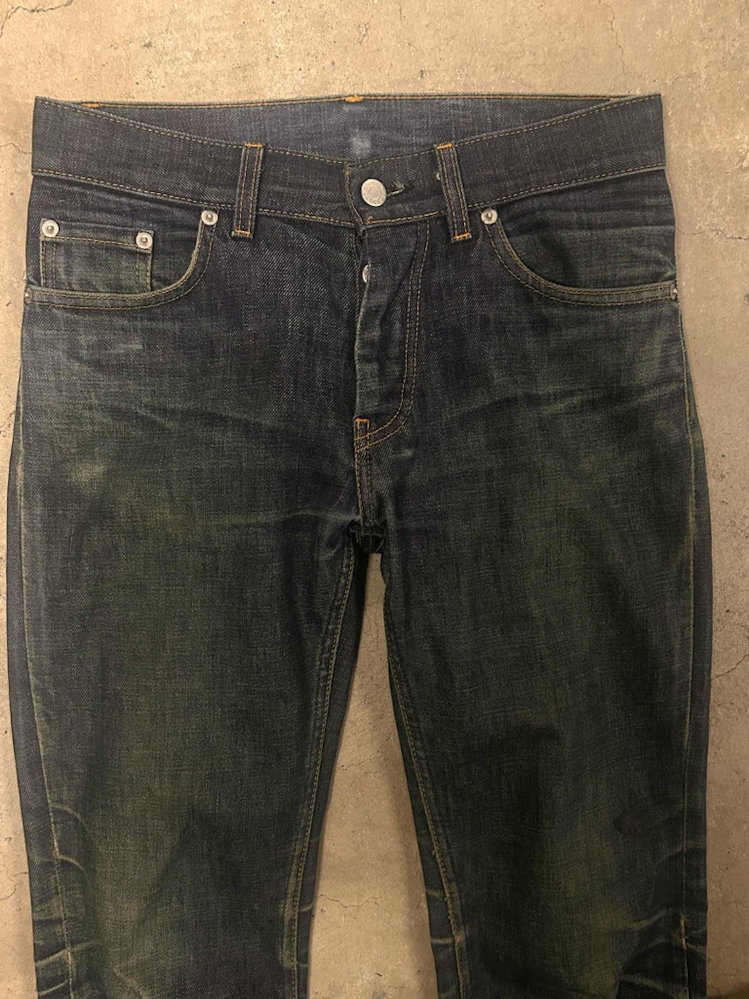 Helmut Lang 1999 本人期 CLASSIC RAW DENIM 26 フルレングス 