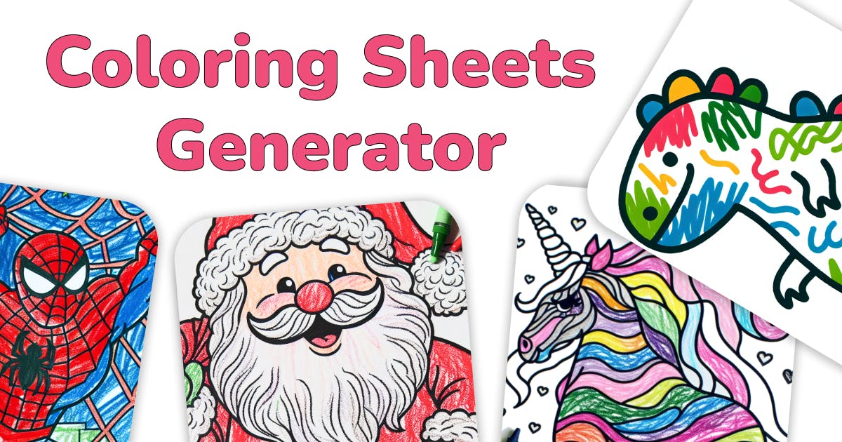 Free Coloring Pages Generator | MagicTellers