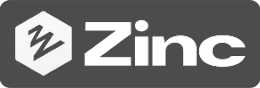 Zinc company logo — Customer of My AskAI's AI customer support agents
