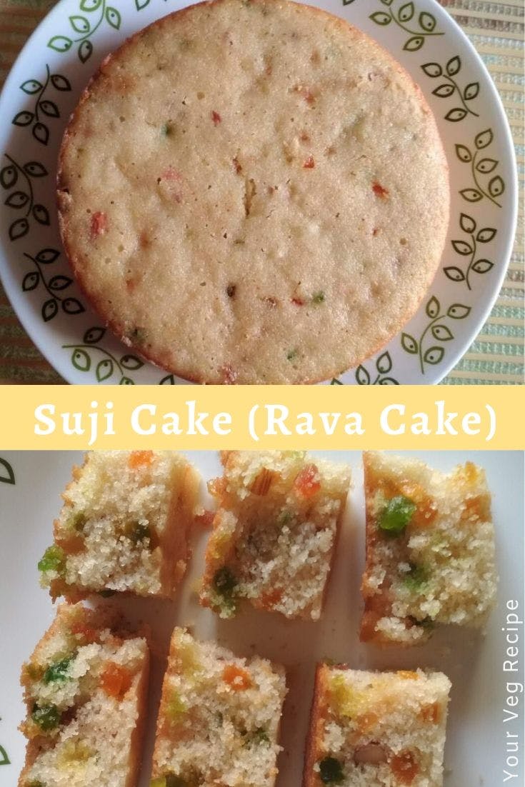 Rava Cake-Semolina Cake With Eggs Recipe - pachakam.com