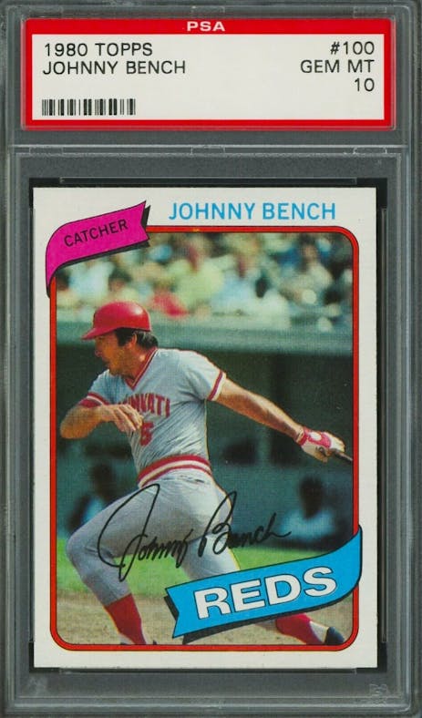 1983 Topps Johnny Bench