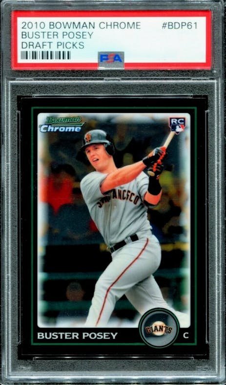 Auction Prices Realized Baseball Cards 2010 Topps Buster Posey GOLD