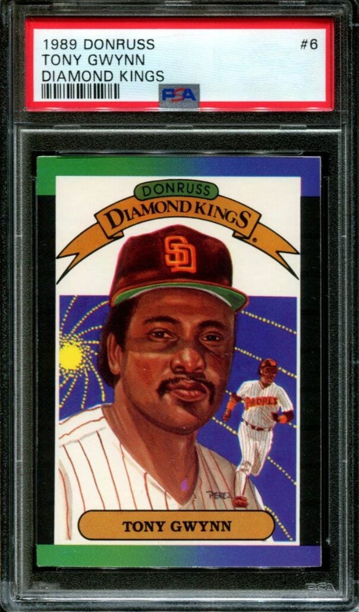 TONY GWYNN 1984 Fleer #301 Baseball Card - San Diego Padres