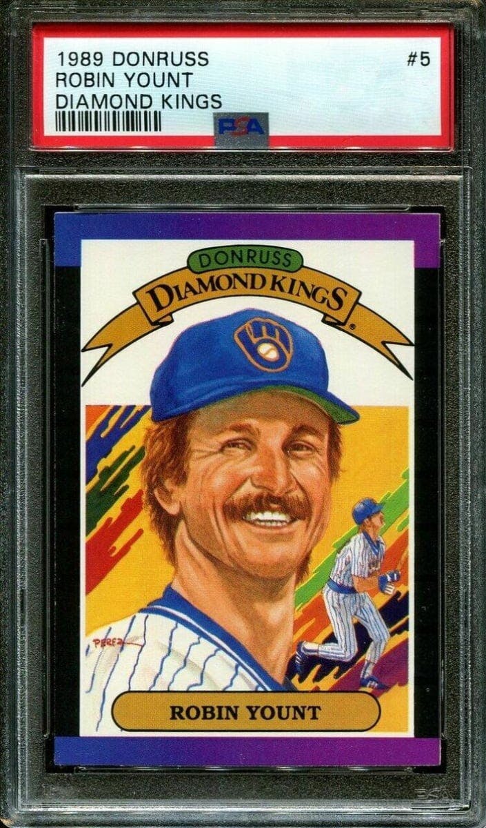 Robin Yount 1983 Donruss Card