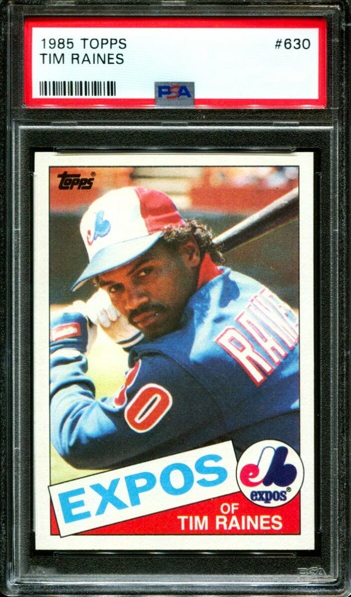 1989 Topps #560 Tim Raines NM-MT Montreal Expos