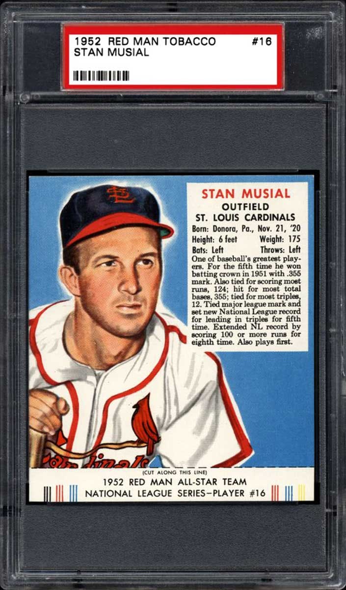 St. Louis Cardinals 1952 Score Card Vintage 12'' x 16'' Framed
