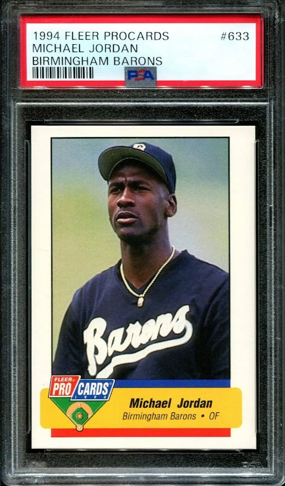 Auction Prices Realized Baseball Cards 1994 Classic Michael Jordan  BIRMINGHAM BARONS