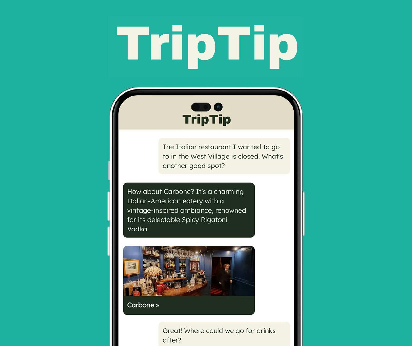 TripTip - Free Instant Recommendations for Your Trip