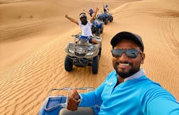 Evening Desert Safari with Quad Bike