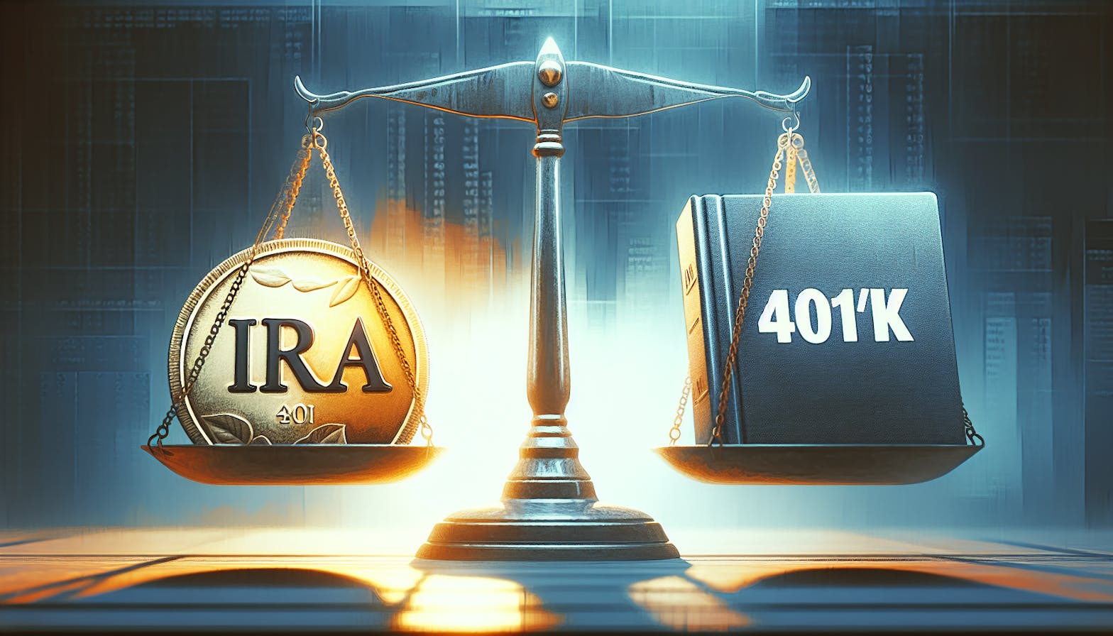 gold ira vs 401 k