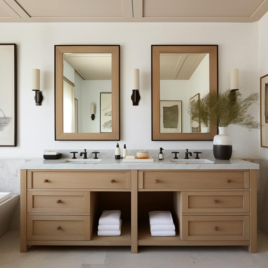 Double Vanity Mirror Ideas [September 2023] - Our Guide to the Perfect Vanity  Mirror, image size:1024x1024