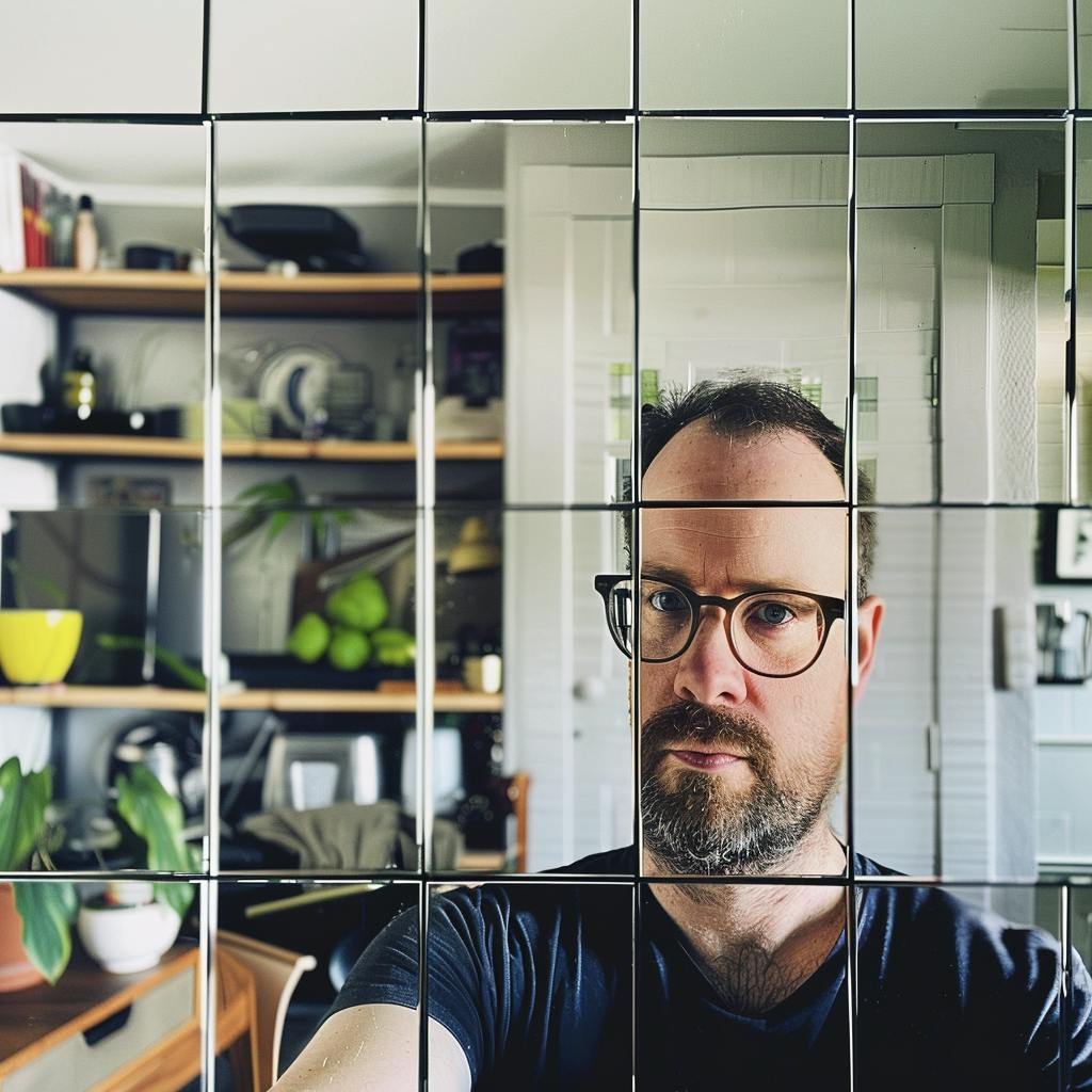 mirror distortion example