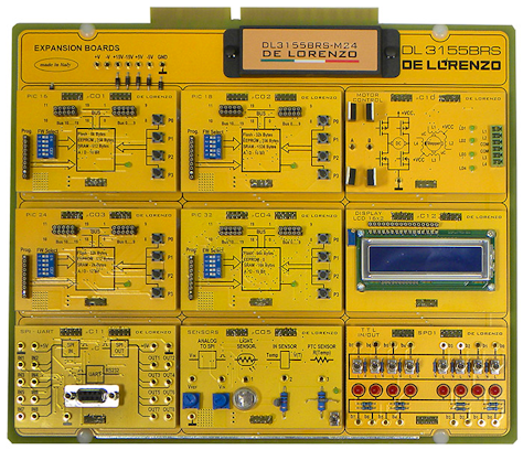 KIT FOR THE STUDY OF MICROCONTROLLERS training systems