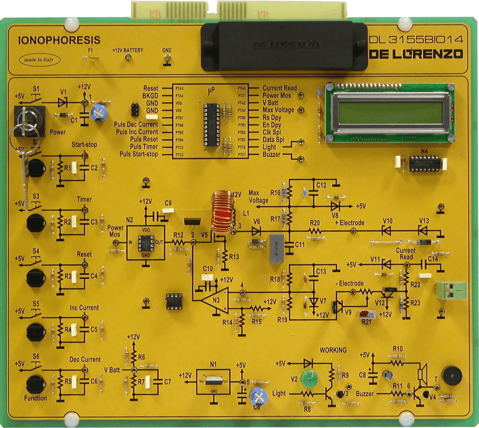 IONOPHORESIS training systems