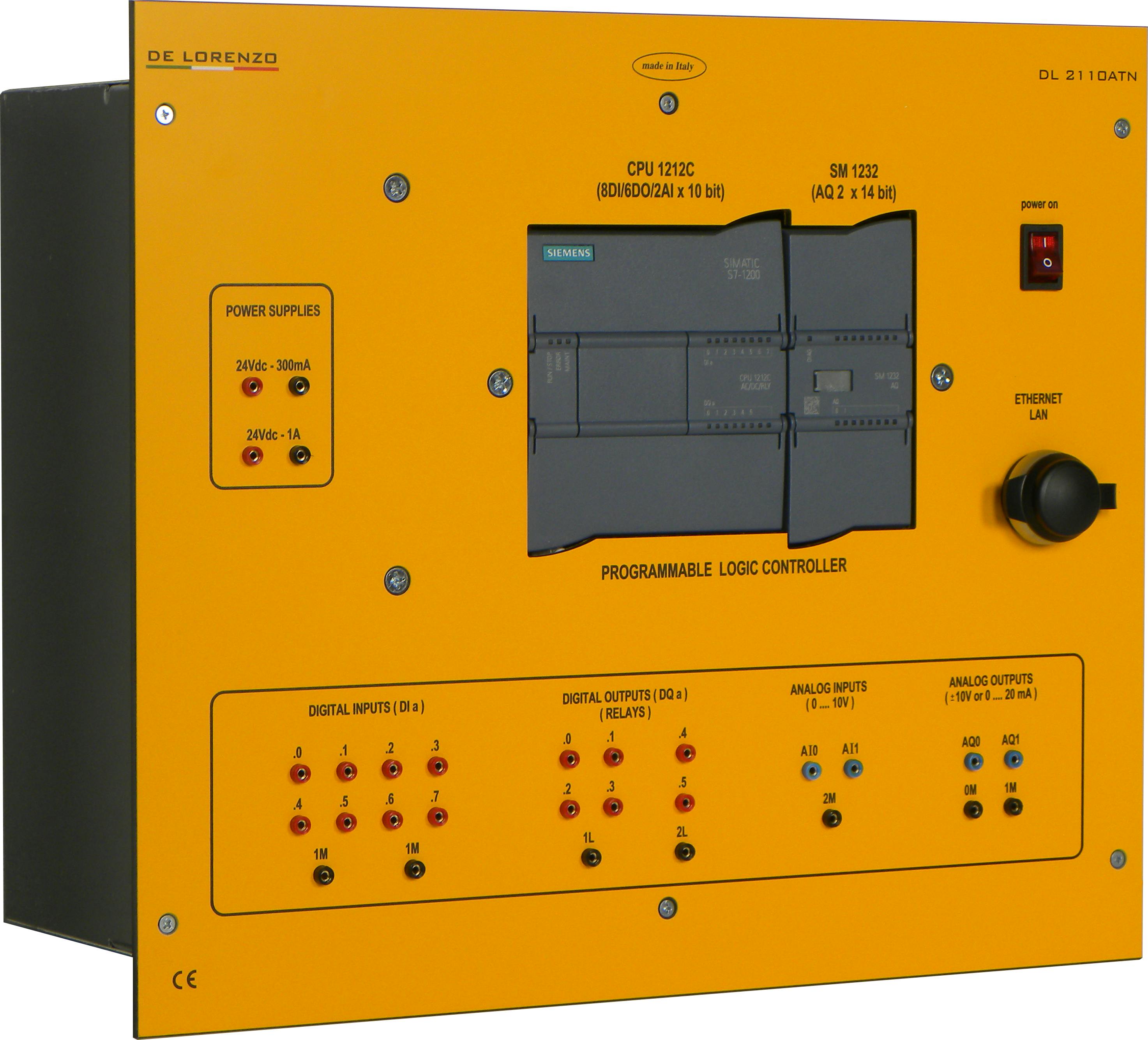 PROGRAMMABLE LOGIC CONTROLLER - 10 IN/8 OUT training systems
