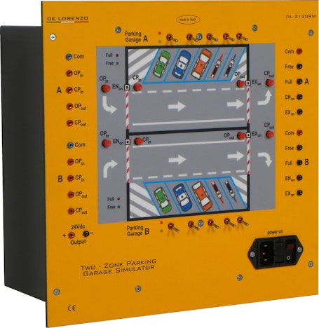 TWO-ZONE PARKING GARAGE SIMULATOR training systems