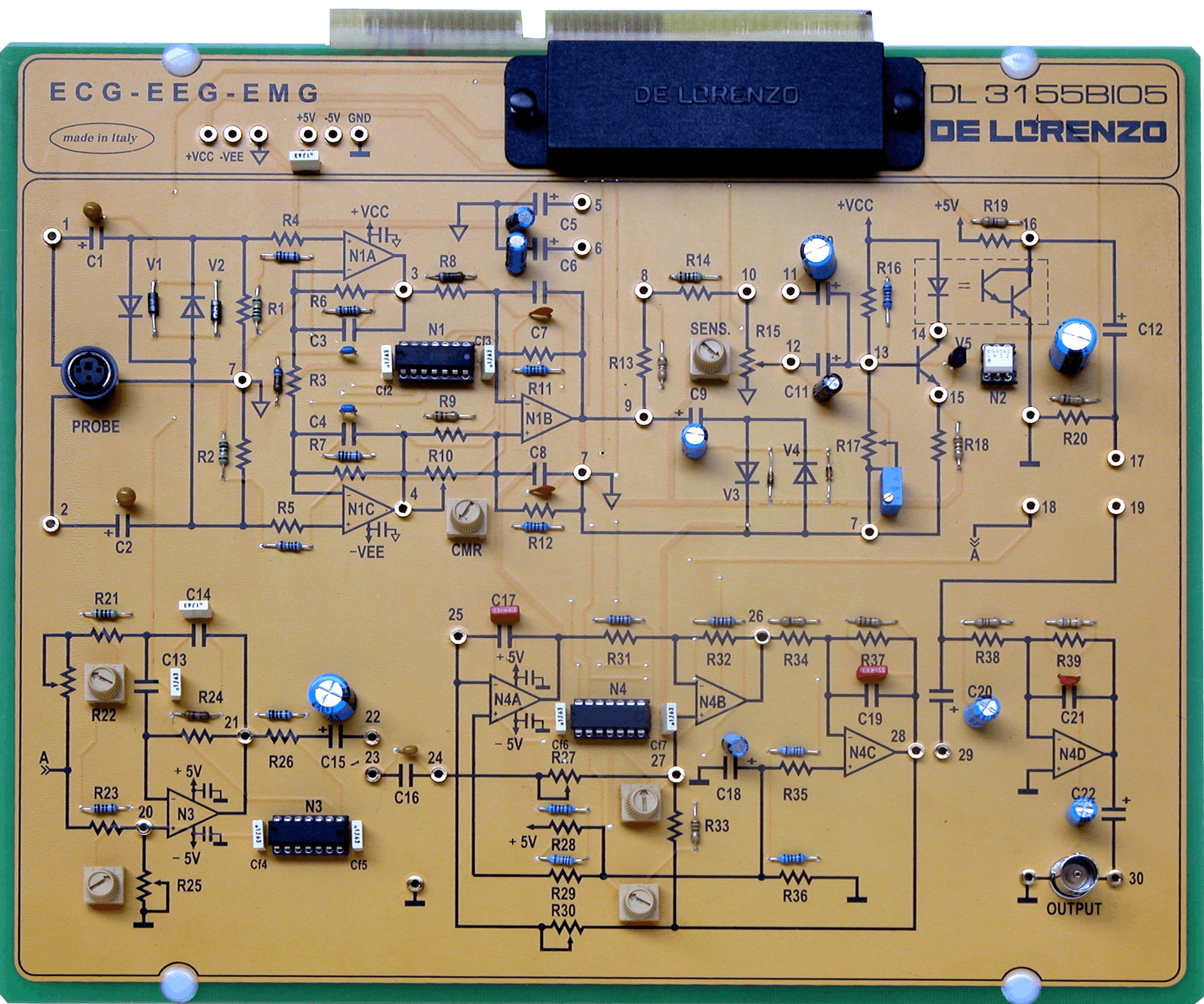 ECG - EEG - EMG training systems