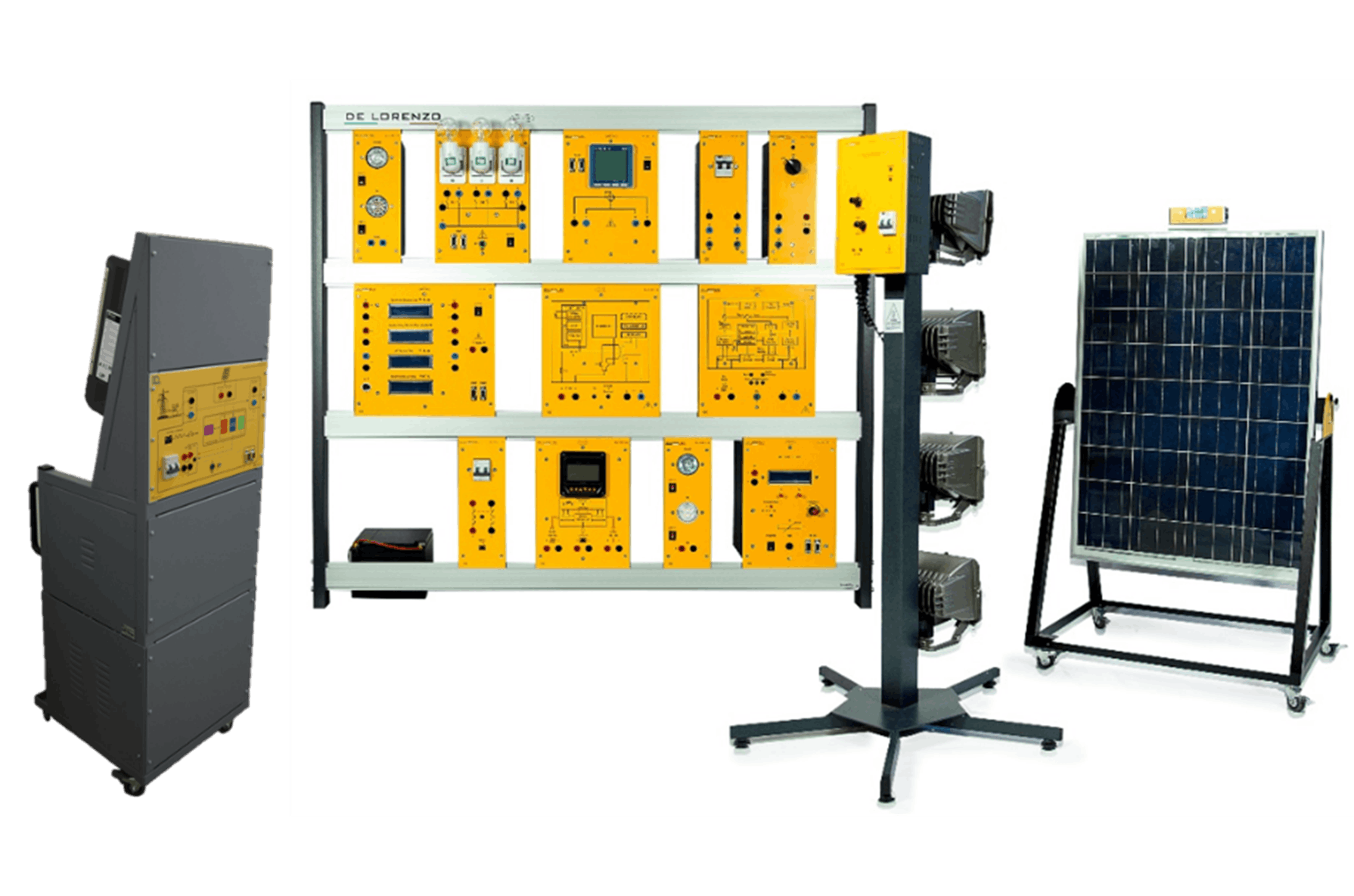 ON-GRID SOLAR ENERGY WITH STORAGE training systems