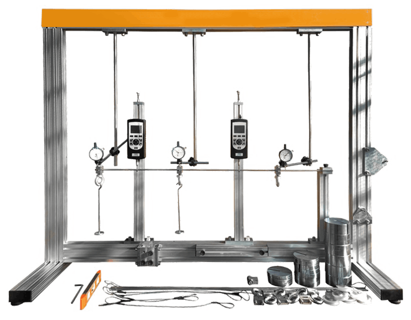 DIDACTIC SYSTEM FOR THE STUDY AND TRAINING IN BEAMS AND FRAMES WITH DYNAMOMETERS AND SOFTWARE training systems