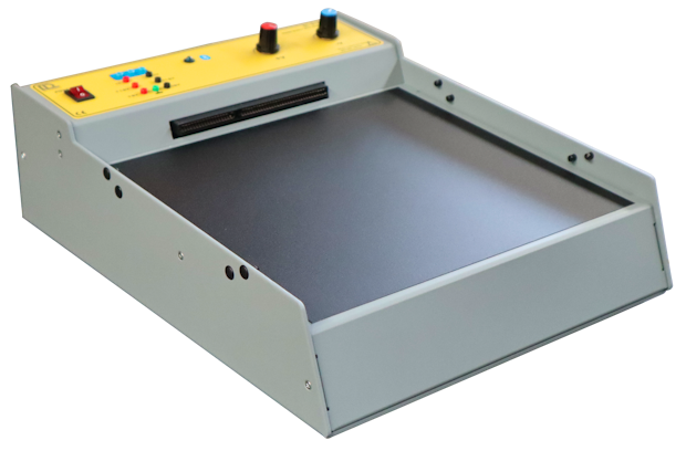 BASE FRAME WITH POWER SUPPLY AND INTERFACE TO PC training systems