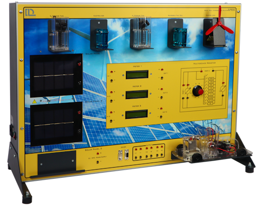 SOLAR-WIND-FUEL CELLS ENERGY TRAINER training systems