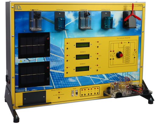 SOLAR-WIND-FUEL CELLS ENERGY TRAINER training systems