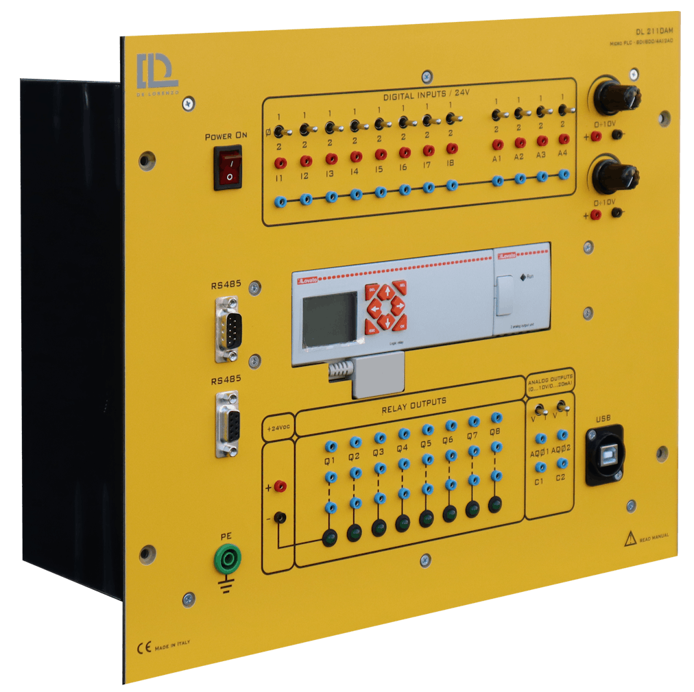PROGRAMMABLE LOGIC CONTROLLER - 12 IN/10 OUT training systems