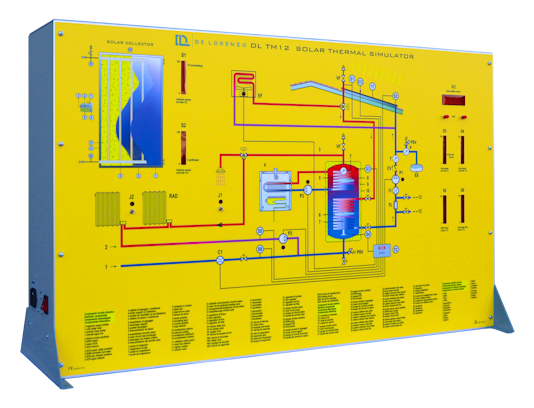 SOLAR THERMAL HOME PLANT SIMULATOR training systems